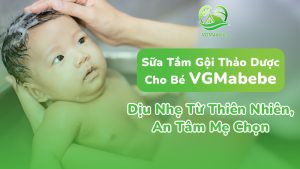 Sữa tắm gội dược liệu VGMabebe
