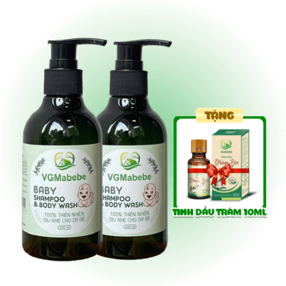 Combo sữa tắm gội VGMabebe