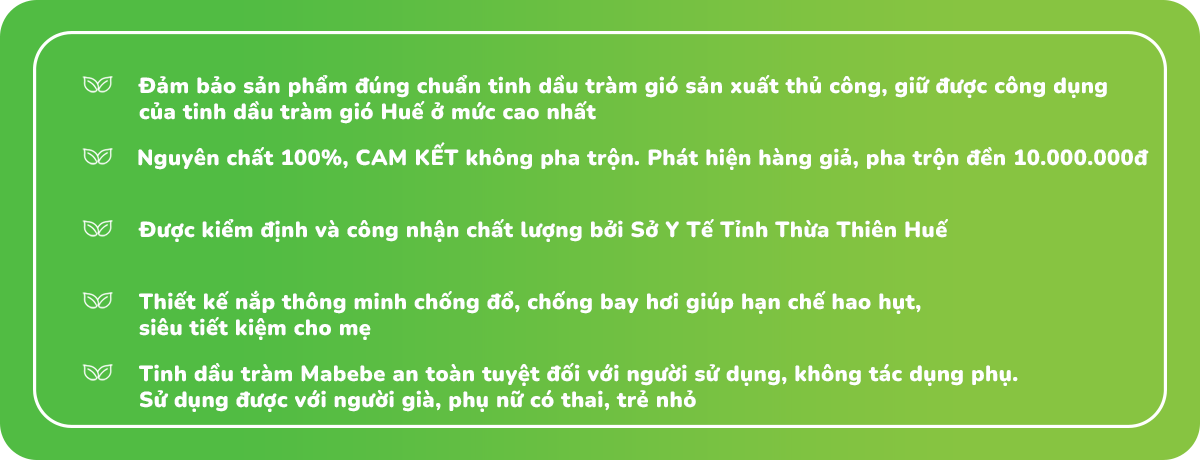 Cam kết sản phẩm từ VGMabebe