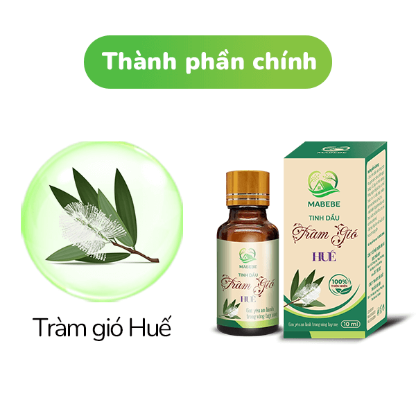 Các thành phần chính có trong tinh dầu tràm